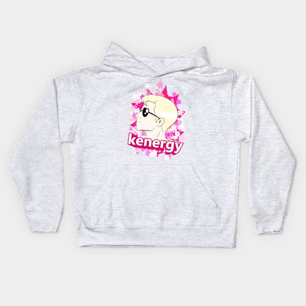 kenergy - Pink energy! Kids Hoodie by Linys